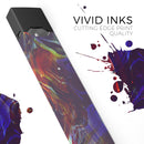 Liquid Abstract Paint Remix V66 - Premium Decal Protective Skin-Wrap Sticker compatible with the Juul Labs vaping device