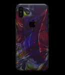 Liquid Abstract Paint Remix V66 - iPhone XS MAX, XS/X, 8/8+, 7/7+, 5/5S/SE Skin-Kit (All iPhones Available)