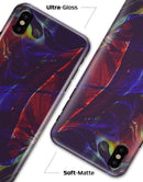 Liquid Abstract Paint Remix V66 - iPhone X Clipit Case
