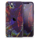 Liquid Abstract Paint Remix V66 - Vinyl Skin Wrap for iPhone 17 Pro Max, 17 Pro, 17 Air, 17, 16 & All Models — Soft Matte or Ultra Gloss