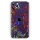 Liquid Abstract Paint Remix V66 - Vinyl Skin Wrap for iPhone 17 Pro Max, 17 Pro, 17 Air, 17, 16 & All Models — Soft Matte or Ultra Gloss