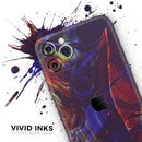 Liquid Abstract Paint Remix V66 - Vinyl Skin Wrap for iPhone 17 Pro Max, 17 Pro, 17 Air, 17, 16 & All Models — Soft Matte or Ultra Gloss
