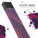 Liquid Abstract Paint Remix V67 - Premium Decal Protective Skin-Wrap Sticker compatible with the Juul Labs vaping device