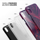 Liquid Abstract Paint Remix V67 - iPhone X Swappable Hybrid Case