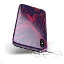 Liquid Abstract Paint Remix V67 - iPhone X Swappable Hybrid Case