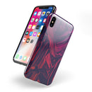 Liquid Abstract Paint Remix V67 - iPhone X Swappable Hybrid Case
