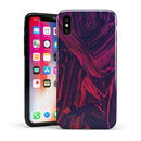Liquid Abstract Paint Remix V67 - iPhone X Swappable Hybrid Case