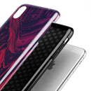 Liquid Abstract Paint Remix V67 - iPhone X Swappable Hybrid Case