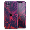 Liquid Abstract Paint Remix V67  - Protective Skin Wrap & Decal – Compatible with iPhone SE to iPhone 17 Pro Max (All Models)