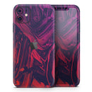 Liquid Abstract Paint Remix V67  - Protective Skin Wrap & Decal – Compatible with iPhone SE to iPhone 17 Pro Max (All Models)