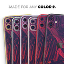Liquid Abstract Paint Remix V67  - Protective Skin Wrap & Decal – Compatible with iPhone SE to iPhone 17 Pro Max (All Models)