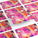 Liquid Abstract Paint Remix V68 - Premium Protective Decal Skin-Kit for the Apple Credit Card