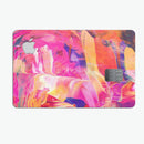 Liquid Abstract Paint Remix V68 - Premium Protective Decal Skin-Kit for the Apple Credit Card