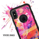 Liquid Abstract Paint Remix V68 - Skin Kit for the iPhone OtterBox Cases