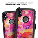 Liquid Abstract Paint Remix V68 - Skin Kit for the iPhone OtterBox Cases