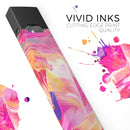 Liquid Abstract Paint Remix V68 - Premium Decal Protective Skin-Wrap Sticker compatible with the Juul Labs vaping device
