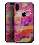 Liquid Abstract Paint Remix V68 - iPhone XS MAX, XS/X, 8/8+, 7/7+, 5/5S/SE Skin-Kit (All iPhones Available)