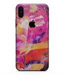 Liquid Abstract Paint Remix V68 - iPhone XS MAX, XS/X, 8/8+, 7/7+, 5/5S/SE Skin-Kit (All iPhones Available)