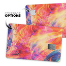 Liquid Abstract Paint Remix V69 - Premium Protective Decal Skin-Kit for the Apple Credit Card