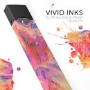 Liquid Abstract Paint Remix V69 - Premium Decal Protective Skin-Wrap Sticker compatible with the Juul Labs vaping device