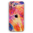 Liquid Abstract Paint Remix V69 - Vinyl Skin Wrap for iPhone 17 Pro Max, 17 Pro, 17 Air, 17, 16 & All Models — Soft Matte or Ultra Gloss