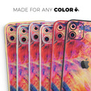 Liquid Abstract Paint Remix V69 - Vinyl Skin Wrap for iPhone 17 Pro Max, 17 Pro, 17 Air, 17, 16 & All Models — Soft Matte or Ultra Gloss
