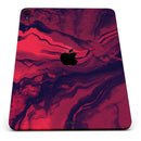 Liquid Abstract Paint Remix V6 - Full Body Skin Decal for the Apple iPad Pro 12.9", 11", 10.5", 9.7", Air or Mini (All Models Available)