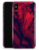 Liquid Abstract Paint Remix V6 - iPhone X Clipit Case