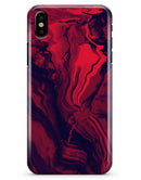 Liquid Abstract Paint Remix V6 - iPhone X Clipit Case