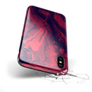 Liquid Abstract Paint Remix V6 - iPhone X Swappable Hybrid Case