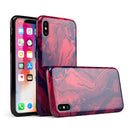 Liquid Abstract Paint Remix V6 - iPhone X Swappable Hybrid Case