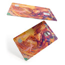 Liquid Abstract Paint Remix V70 - Premium Protective Decal Skin-Kit for the Apple Credit Card