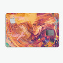 Liquid Abstract Paint Remix V70 - Premium Protective Decal Skin-Kit for the Apple Credit Card