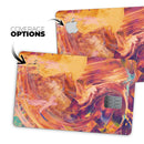 Liquid Abstract Paint Remix V70 - Premium Protective Decal Skin-Kit for the Apple Credit Card