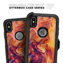 Liquid Abstract Paint Remix V70 - Skin Kit for the iPhone OtterBox Cases