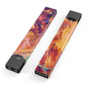 Liquid Abstract Paint Remix V70 - Premium Decal Protective Skin-Wrap Sticker compatible with the Juul Labs vaping device