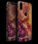 Liquid Abstract Paint Remix V70 - iPhone XS MAX, XS/X, 8/8+, 7/7+, 5/5S/SE Skin-Kit (All iPhones Available)