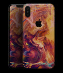 Liquid Abstract Paint Remix V70 - iPhone XS MAX, XS/X, 8/8+, 7/7+, 5/5S/SE Skin-Kit (All iPhones Available)