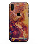 Liquid Abstract Paint Remix V70 - iPhone XS MAX, XS/X, 8/8+, 7/7+, 5/5S/SE Skin-Kit (All iPhones Available)
