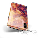 Liquid Abstract Paint Remix V70 - iPhone X Swappable Hybrid Case