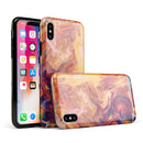Liquid Abstract Paint Remix V70 - iPhone X Swappable Hybrid Case