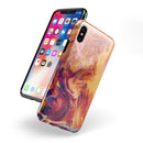 Liquid Abstract Paint Remix V70 - iPhone X Swappable Hybrid Case