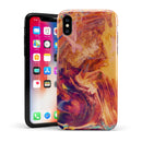 Liquid Abstract Paint Remix V70 - iPhone X Swappable Hybrid Case
