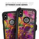 Liquid Abstract Paint Remix V71 - Skin Kit for the iPhone OtterBox Cases
