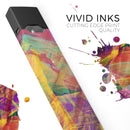 Liquid Abstract Paint Remix V71 - Premium Decal Protective Skin-Wrap Sticker compatible with the Juul Labs vaping device