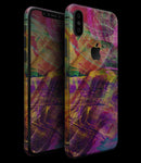 Liquid Abstract Paint Remix V71 - iPhone XS MAX, XS/X, 8/8+, 7/7+, 5/5S/SE Skin-Kit (All iPhones Available)