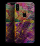 Liquid Abstract Paint Remix V71 - iPhone XS MAX, XS/X, 8/8+, 7/7+, 5/5S/SE Skin-Kit (All iPhones Available)