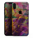 Liquid Abstract Paint Remix V71 - iPhone XS MAX, XS/X, 8/8+, 7/7+, 5/5S/SE Skin-Kit (All iPhones Available)