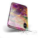 Liquid Abstract Paint Remix V71 - iPhone X Swappable Hybrid Case