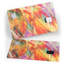 Liquid Abstract Paint Remix V72 - Premium Protective Decal Skin-Kit for the Apple Credit Card